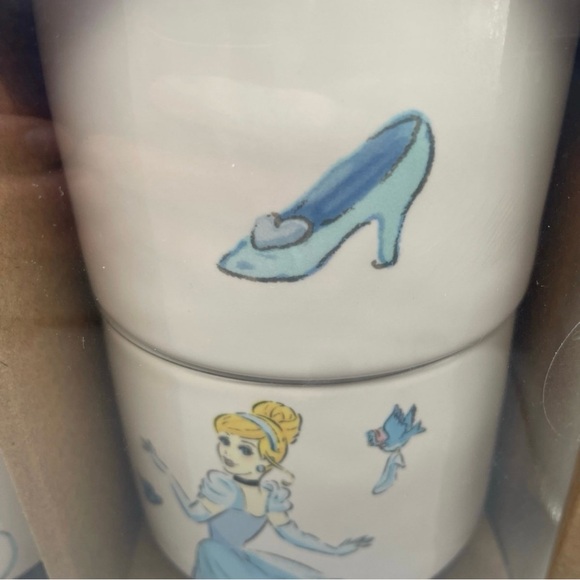 NWT Disney Rae Dunn 2024 Cinderella Stackable Ramekins | Set of 4 - Picture 2 of 5